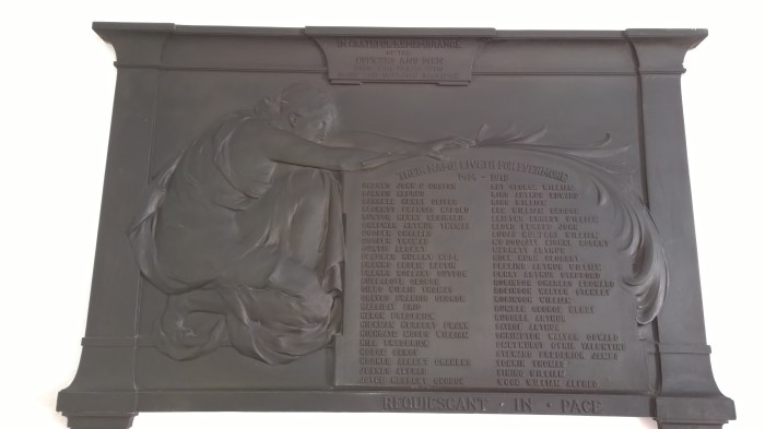 1914-18 War Memorial - click to enlarge